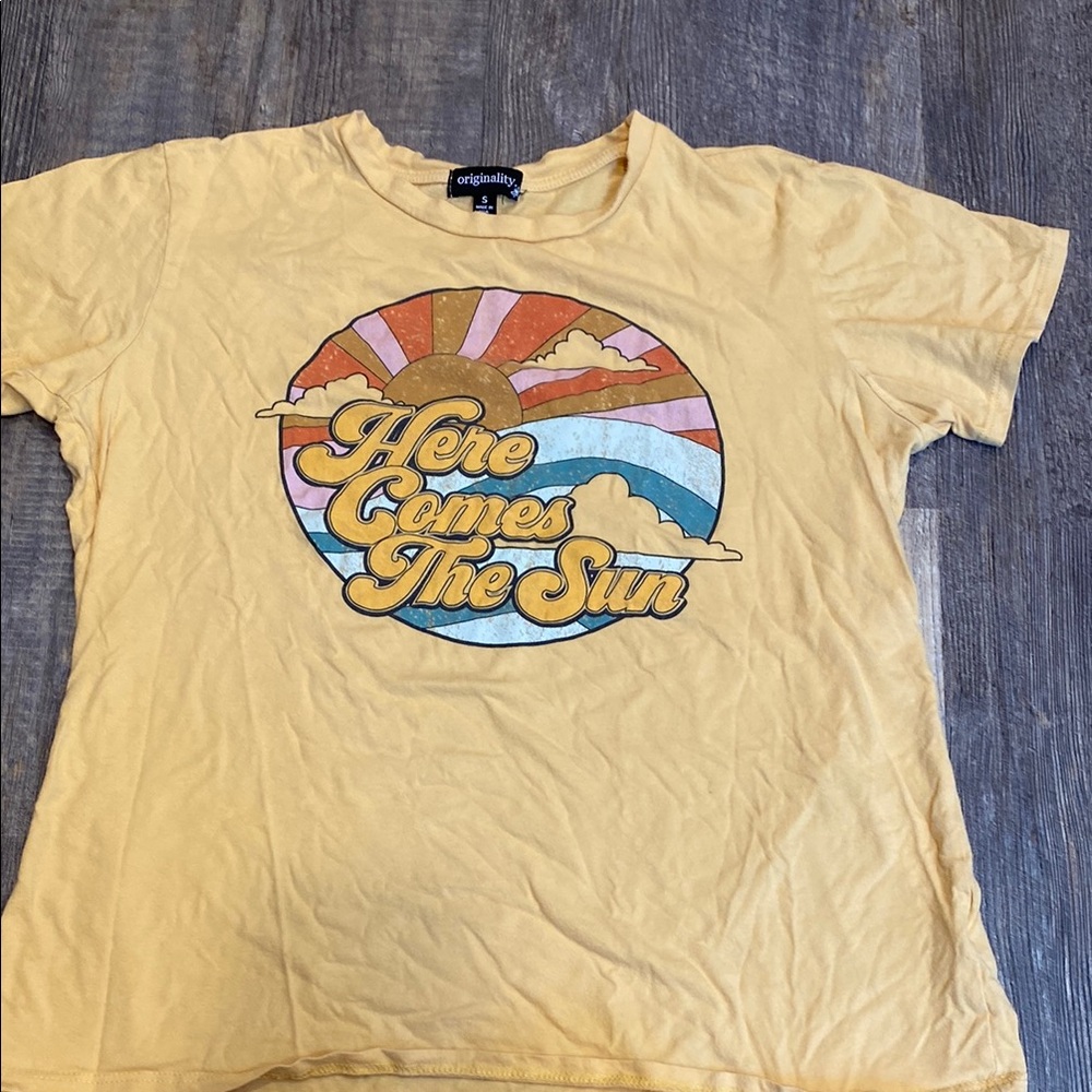 Originality Yellow Tee